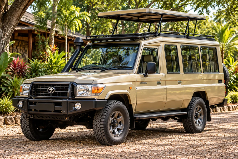 5-seater extended Land Cruiser