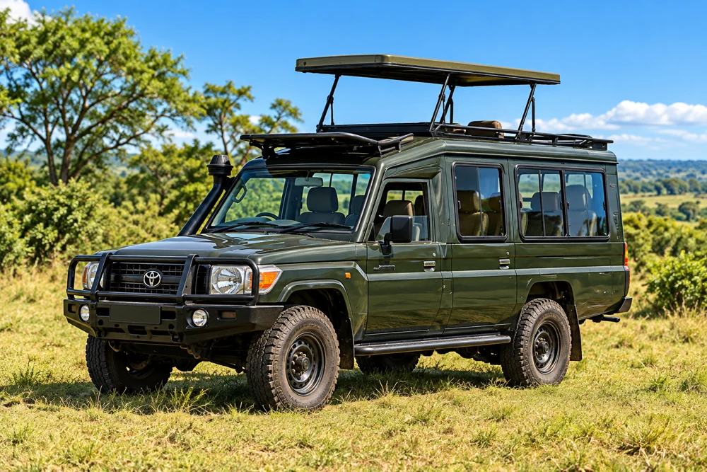 Toyota Land Cruiser for self-drive