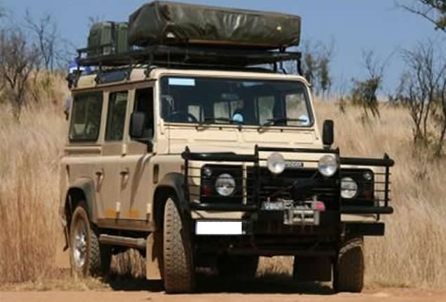 Rent a Land Rover Defender in Uganda