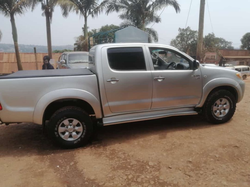 Toyota Hilux for hire in Uganda