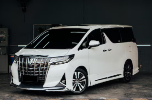 Rent a Toyota Alphard in Uganda