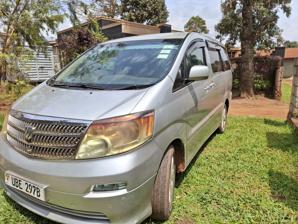 Rent a Toyota Alphard in Uganda